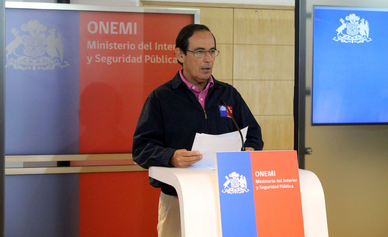 Onemi descarta riesgo de tsunami tras fuerte sismo en la zona central