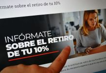 Segundo retiro de 10% de las AFP