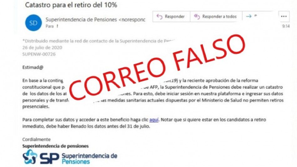 Cómo prevenir estafas en segundo retiro del 10%