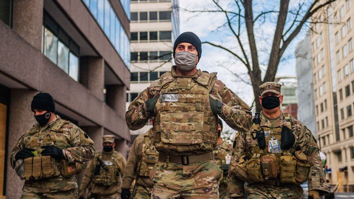 Investidura de Biden será la ceremonia con más militares de la historia