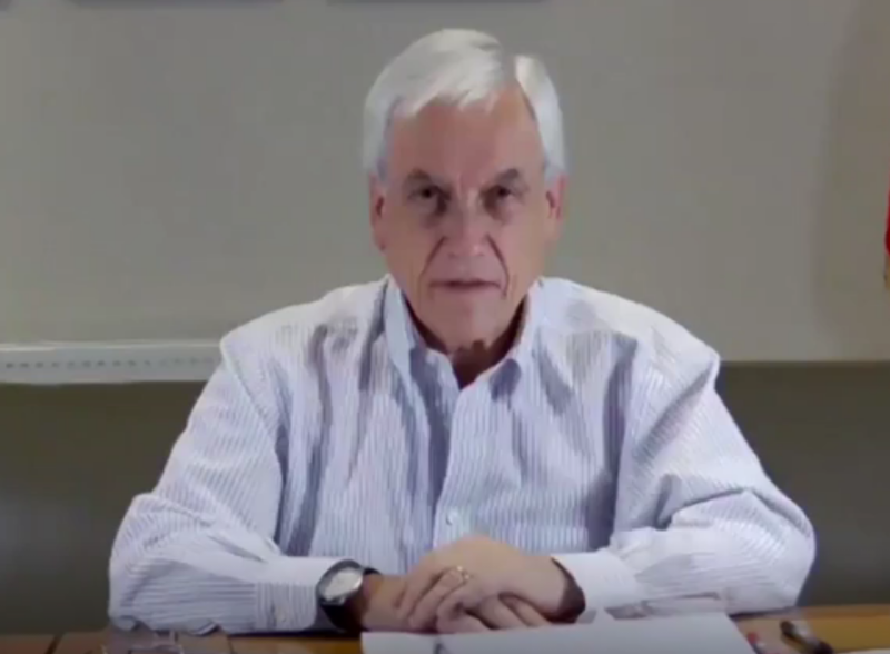 La porfía de Piñera: Defiende políticas migratorias y respalda a Carabineros en caso Panguipulli