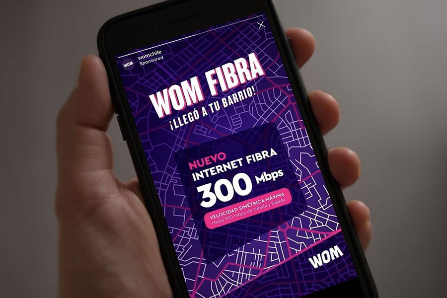 ¡Atención! WOM ofrece el plan de fibra óptica más barato de Chile