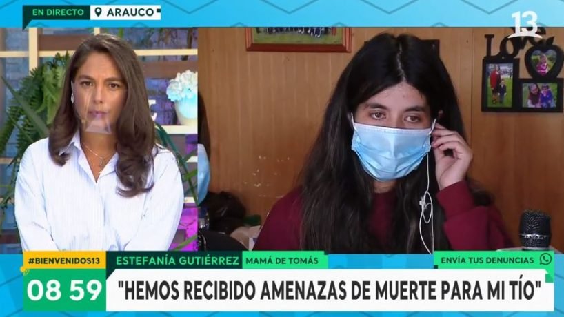 Mamá de Tomás contó que recibió amenazas a través de sus redes sociales