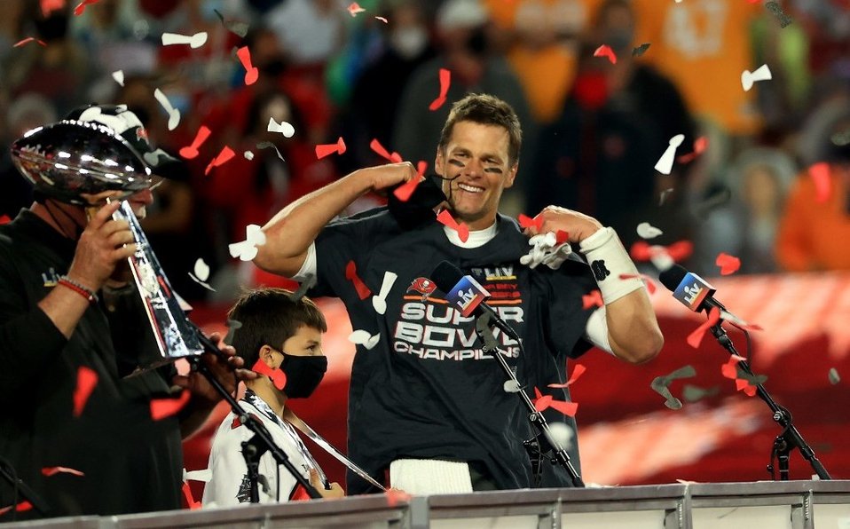 Tom Brady ganó su séptimo Super Bowl en la NFL