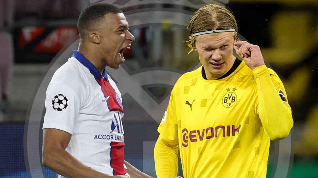 Real Madrid realizaría dos fichajes bombásticos: Mbappé y Haaland