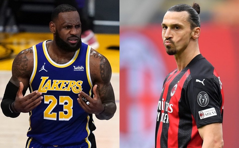 Zlatan vuelve a contestarle a Lebron y sigue la polémica