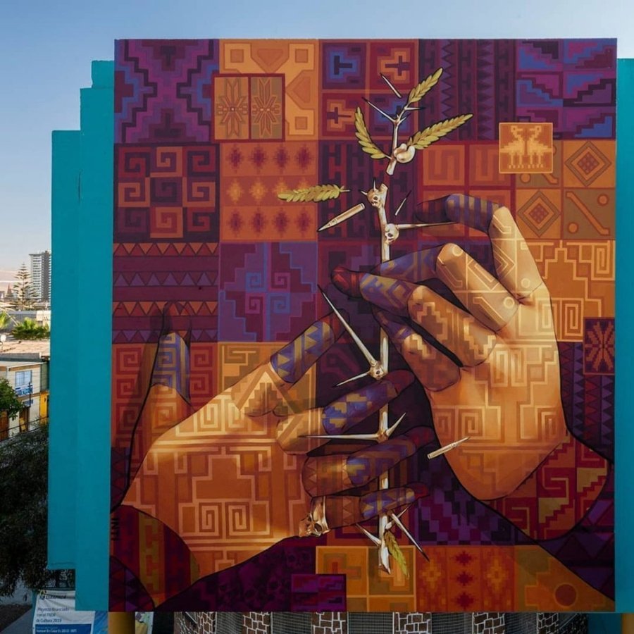 INTI publicó video del proceso de su mural “El Tamarugo”