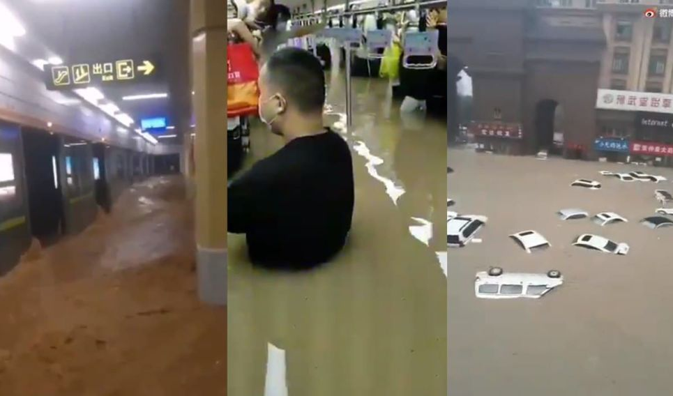 Inundaciones en China: mira los videos más impactantes