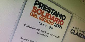 El Préstamo Solidario esta disponible hasta octubre de este año