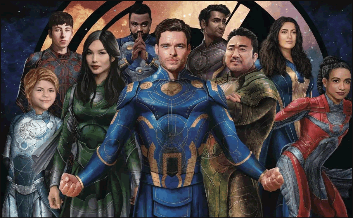 “Eternos”: los nuevos superhéroes que trae Marvel