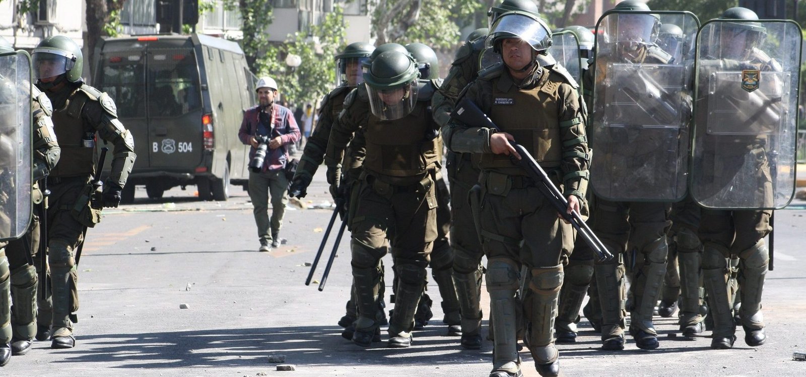 Nuevo protocolo de Carabineros para control del orden público