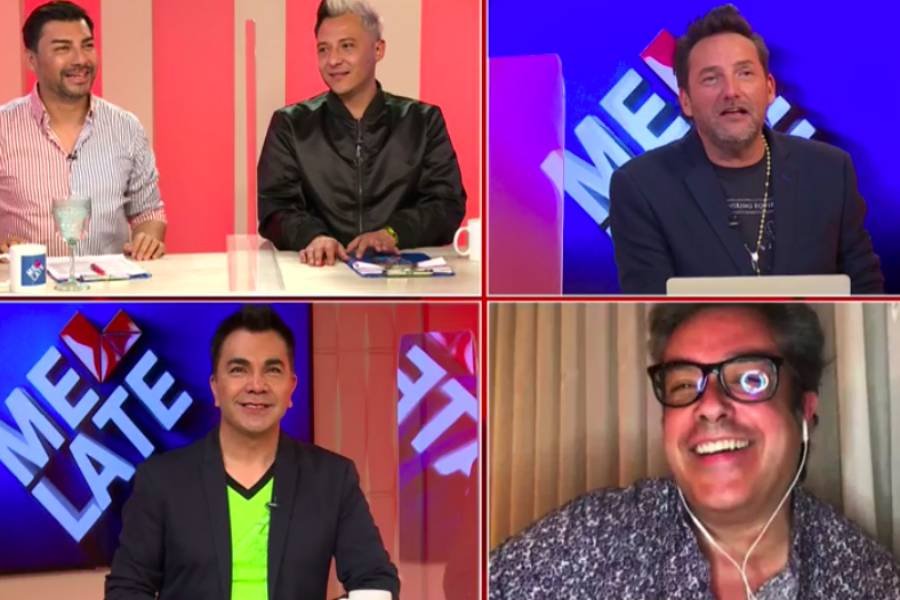 Un divertido intercambio de tallas tuvieron González y Rojas en Me Late