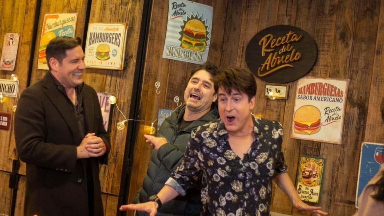 Kramer imitó a Jorge Zabaleta en “Socios de la Hamburguesa”