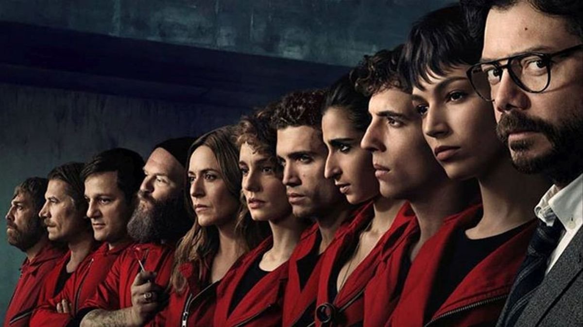 "La casa de papel" sigue liderando las más vistas de Netflix.