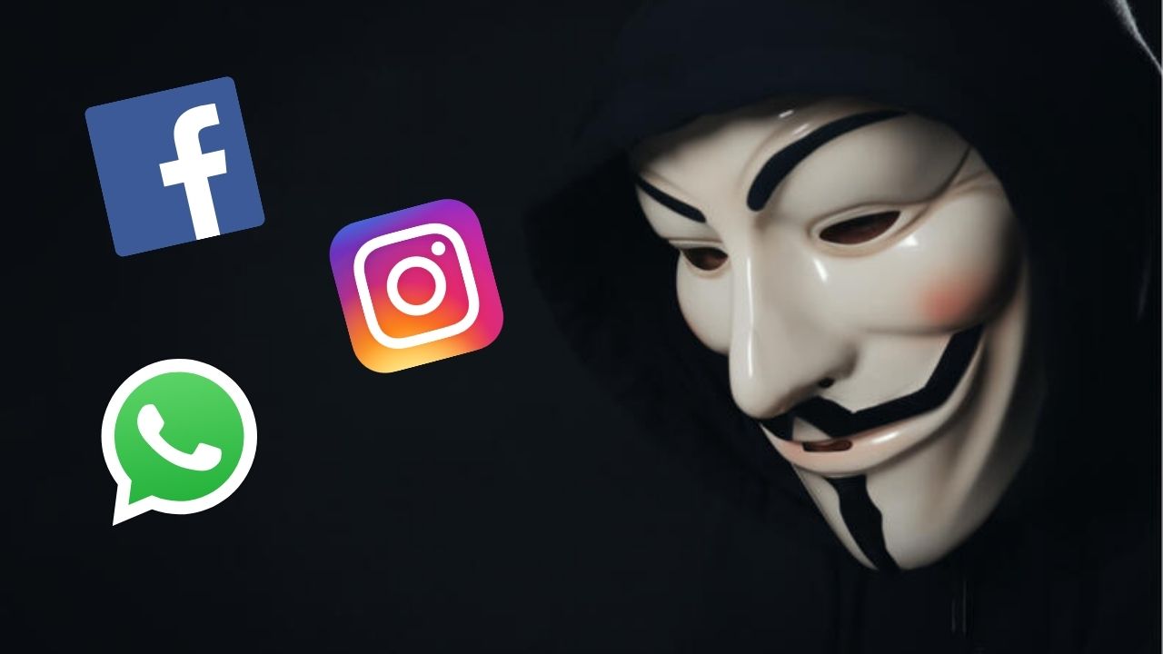 Anonymous Se Adjudica Caída Mundial De Whatsapp Facebook E Instagram Textual 