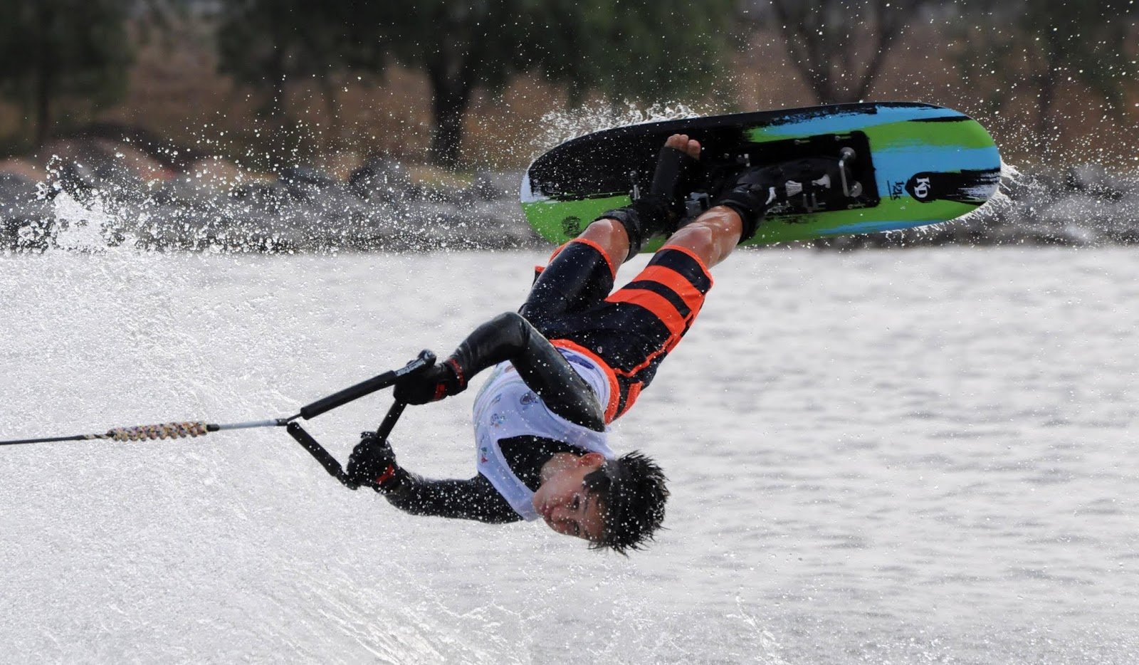 Martín Labra: el chileno campeón del mundo en esquí náutico