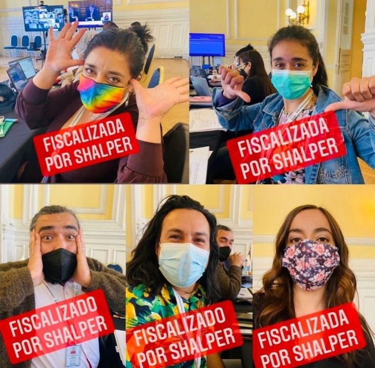 Diego Schalper recibe burlas luego de “fiscalizar” la Convención Constituyente