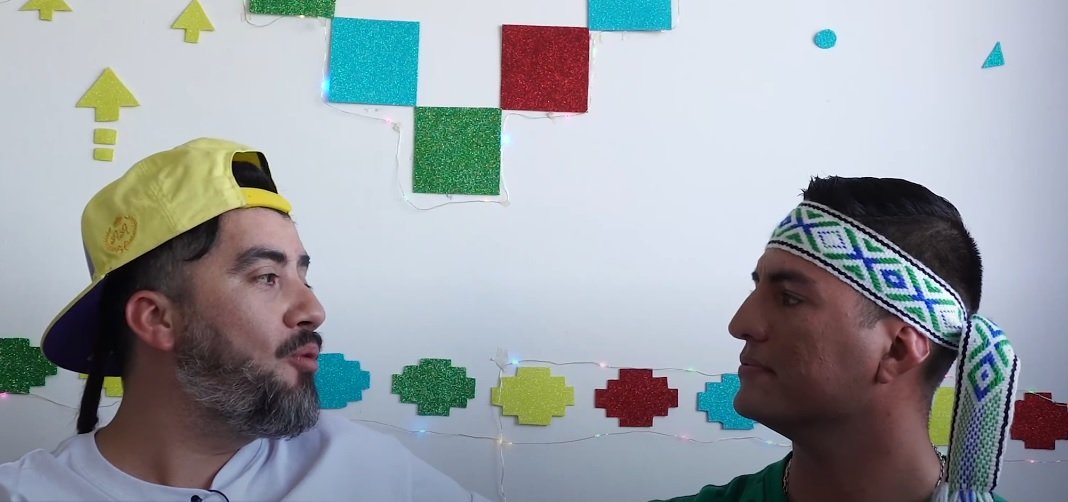 Luanko y Vitoco de Sonora 5 Estrellas en “Rapeando aprendo mapudungun”