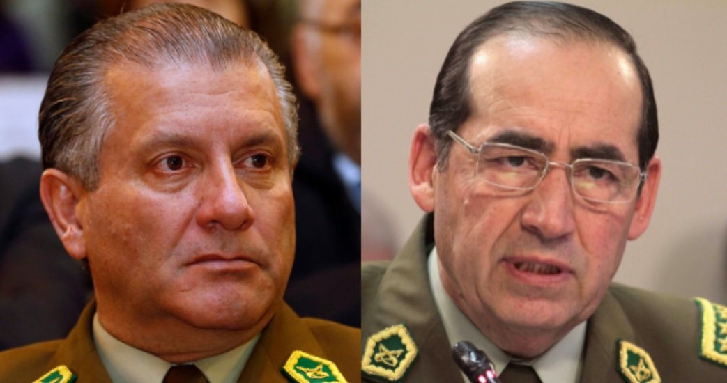 “Pacogate”: dos ex generales directores de Carabineros a prisión preventiva