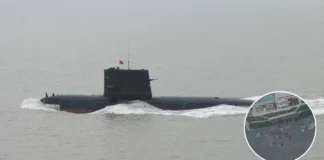 Nuevo submarino nuclear de China se hunde