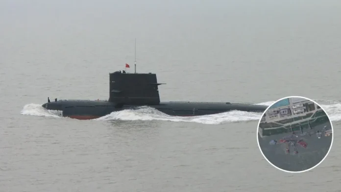 Nuevo submarino nuclear de China se hunde