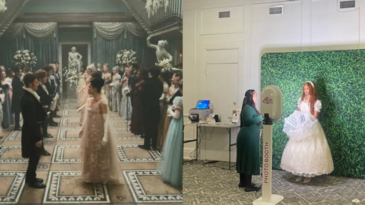 El baile al estilo Bridgerton en EE.UU. decepciona: asistentes denuncian estafa.