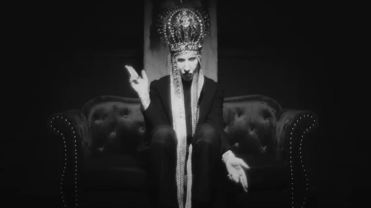 Marilyn Manson revela su nuevo álbum y un sencillo que sorprende a sus fans