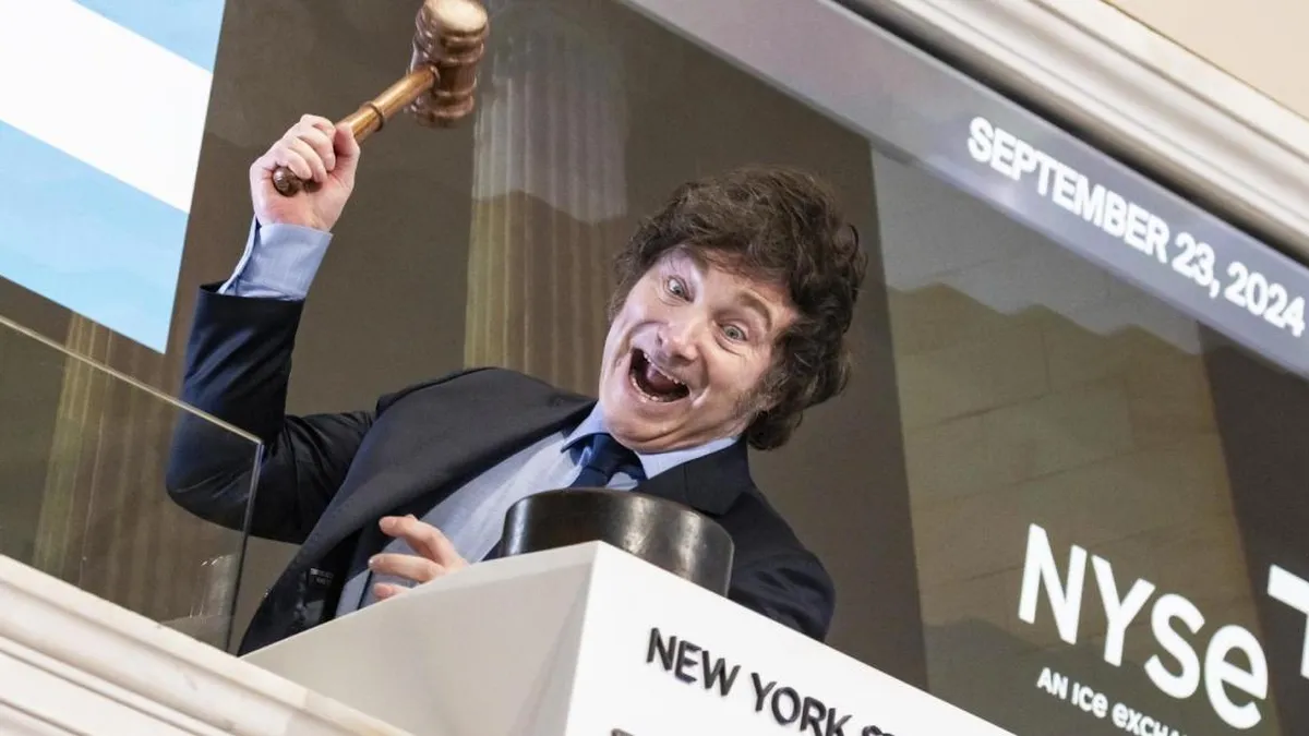 Milei anticipa un auge de inversiones tras la caída del riesgo país a mínimos históricos