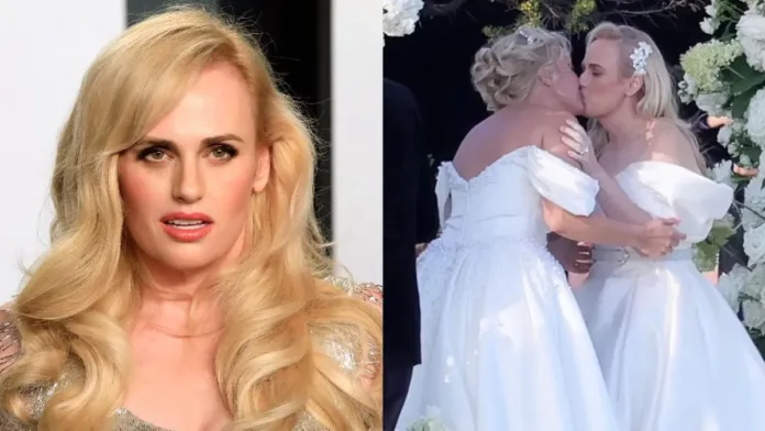 Rebel Wilson se une en matrimonio con una famosa diseñadora en una íntima ceremonia en Italia.