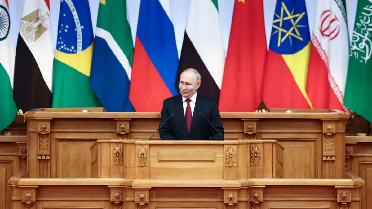 BRICS se reúne esta semana para redefinir su papel en la economía global y la política internacional