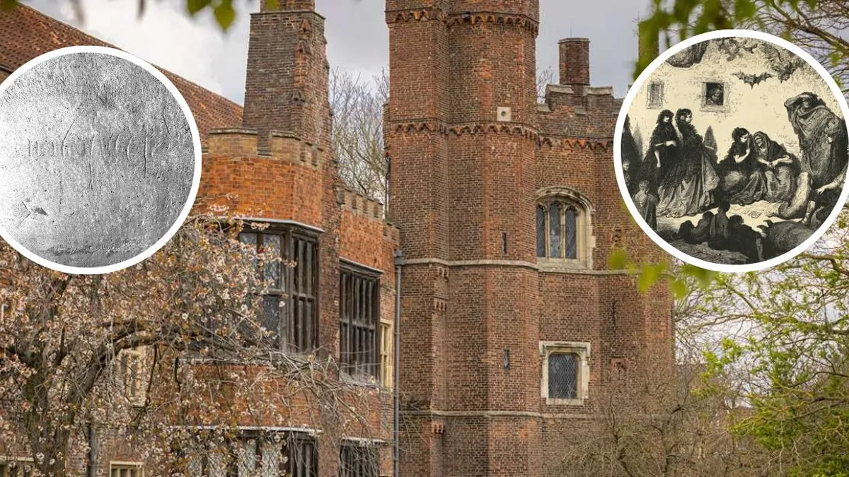 Cientos de marcas de bruja halladas en casa Tudor: ¿una antigua maldición?