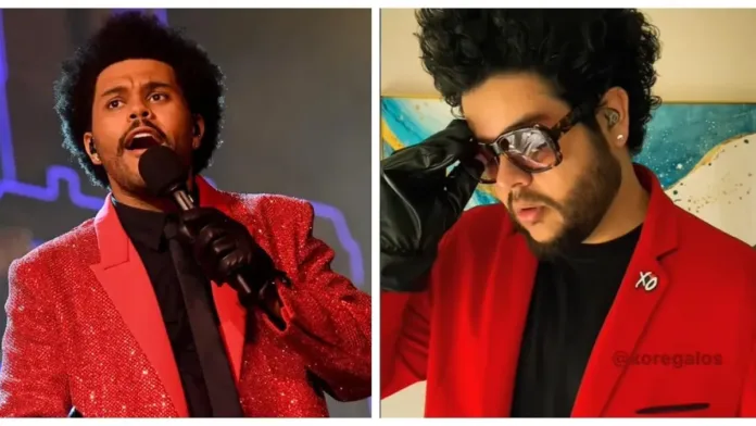 The Weeknd celebra a su imitador: "Mi sueño se ha hecho realidad".