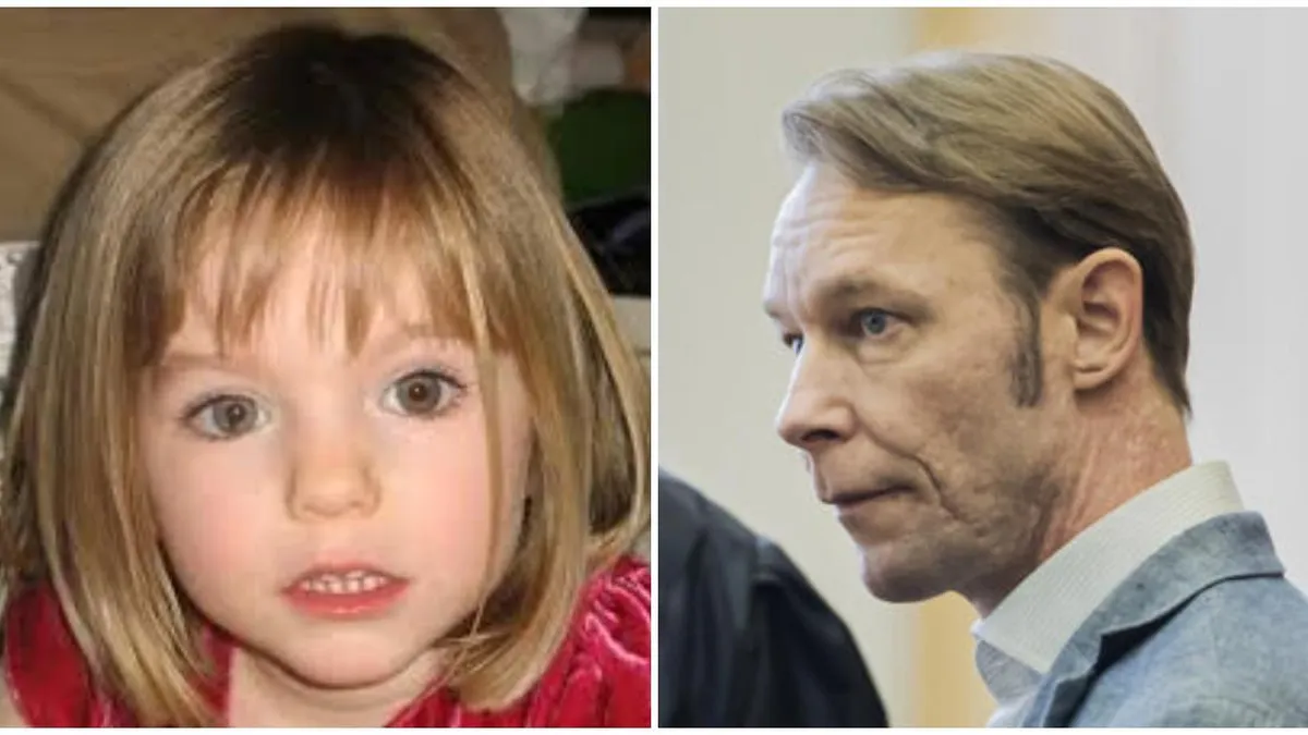 Sospechoso del caso Madeleine McCann podría quedar libre en 2025 tras ser absuelto de otros cargos