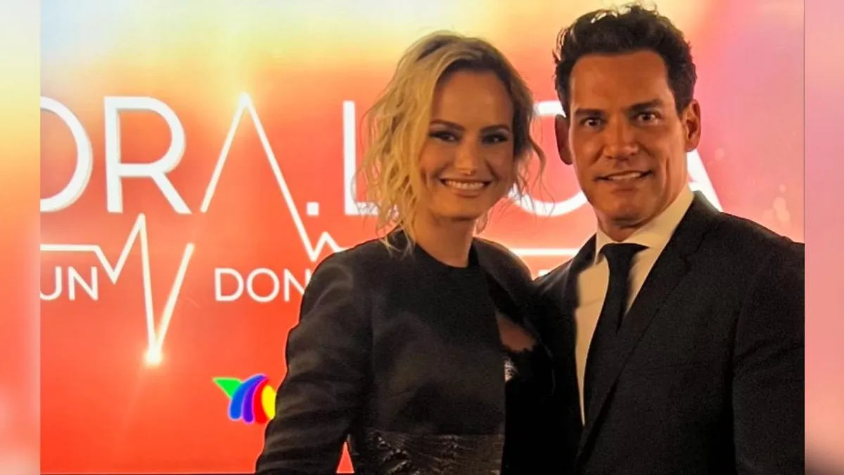 Cristián de la Fuente comparte su felicidad junto a Pía Marcollese en el estreno de su nueva serie
