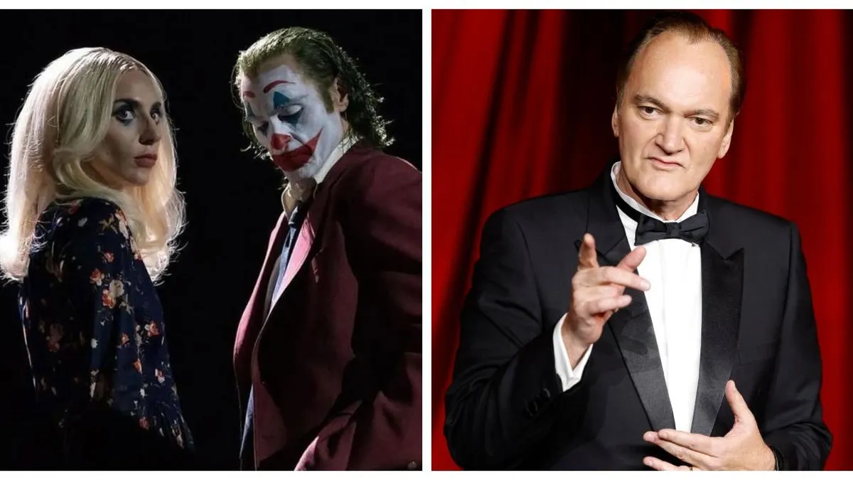 Quentin Tarantino defiende a “Joker 2”: el director es el verdadero Guasón de la película