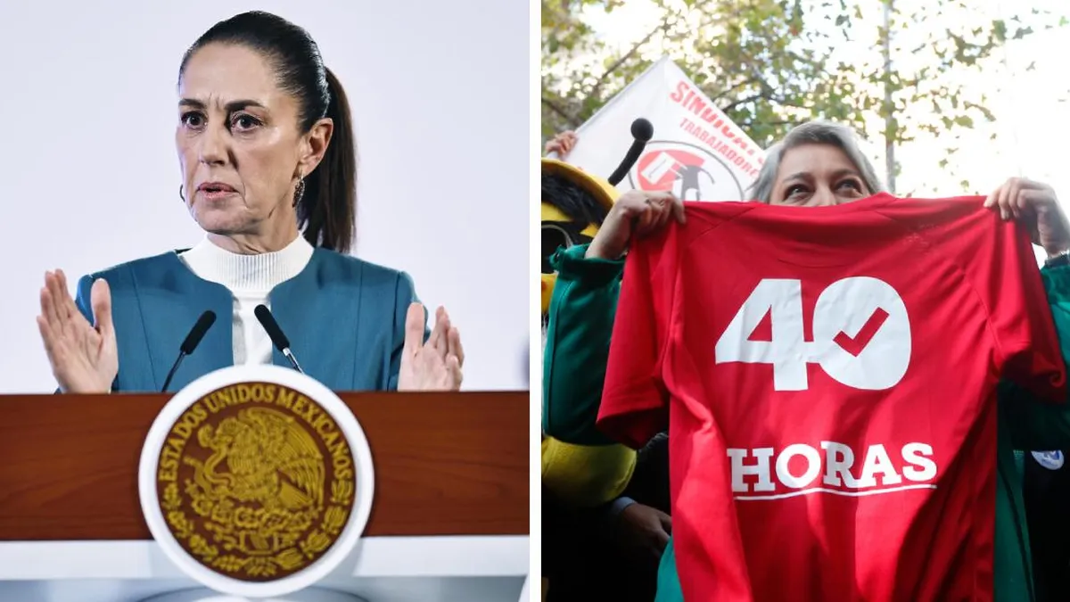 Sheinbaum propone reducir jornada laboral a 40 horas, pero ¿cómo será el proceso?