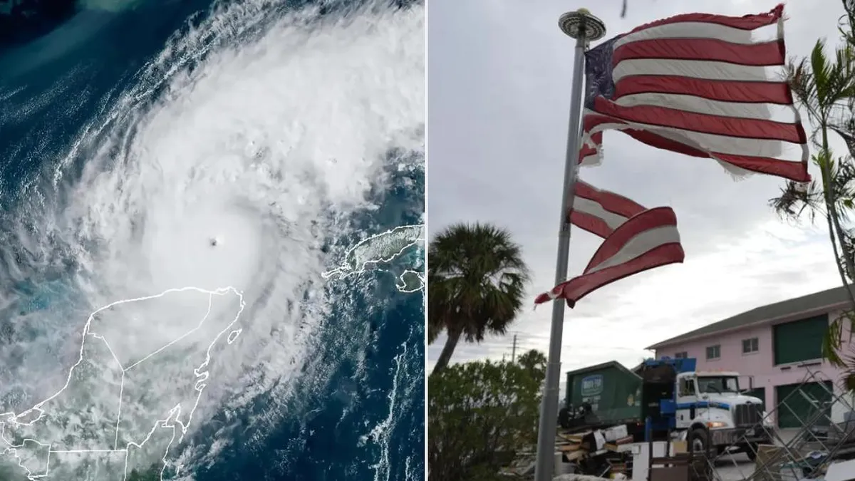 "Milton": el huracán que podría marcar un siglo de devastación en EE.UU.