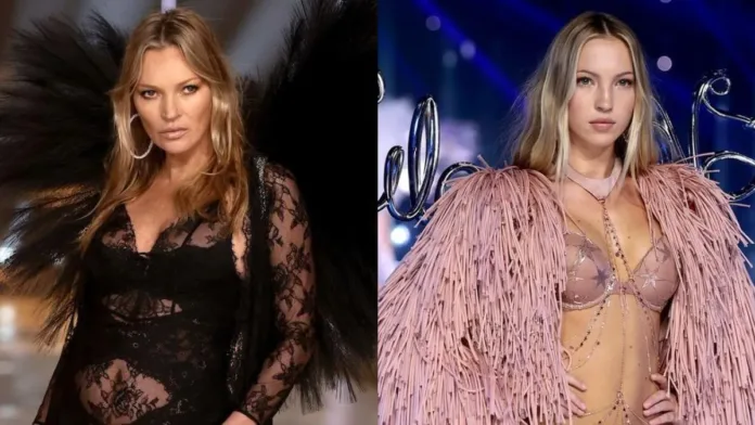 Kate Moss y su hija Lila brillan en el debut de Victoria's Secret.