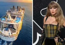 Adulta mayor cae por la borda en crucero de Taylor Swift; autoridades buscan sin éxito.