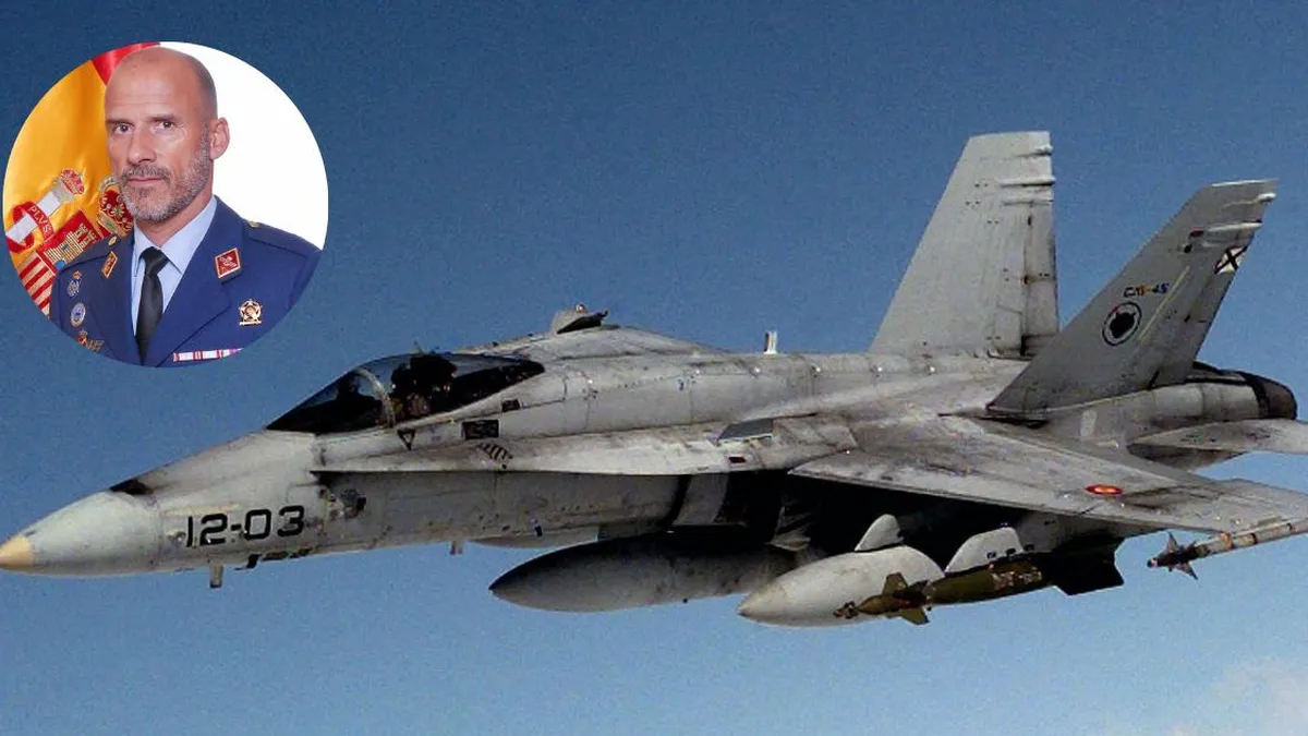 Tragedia en el aire: Piloto de F-18 fallece en accidente de entrenamiento en España.