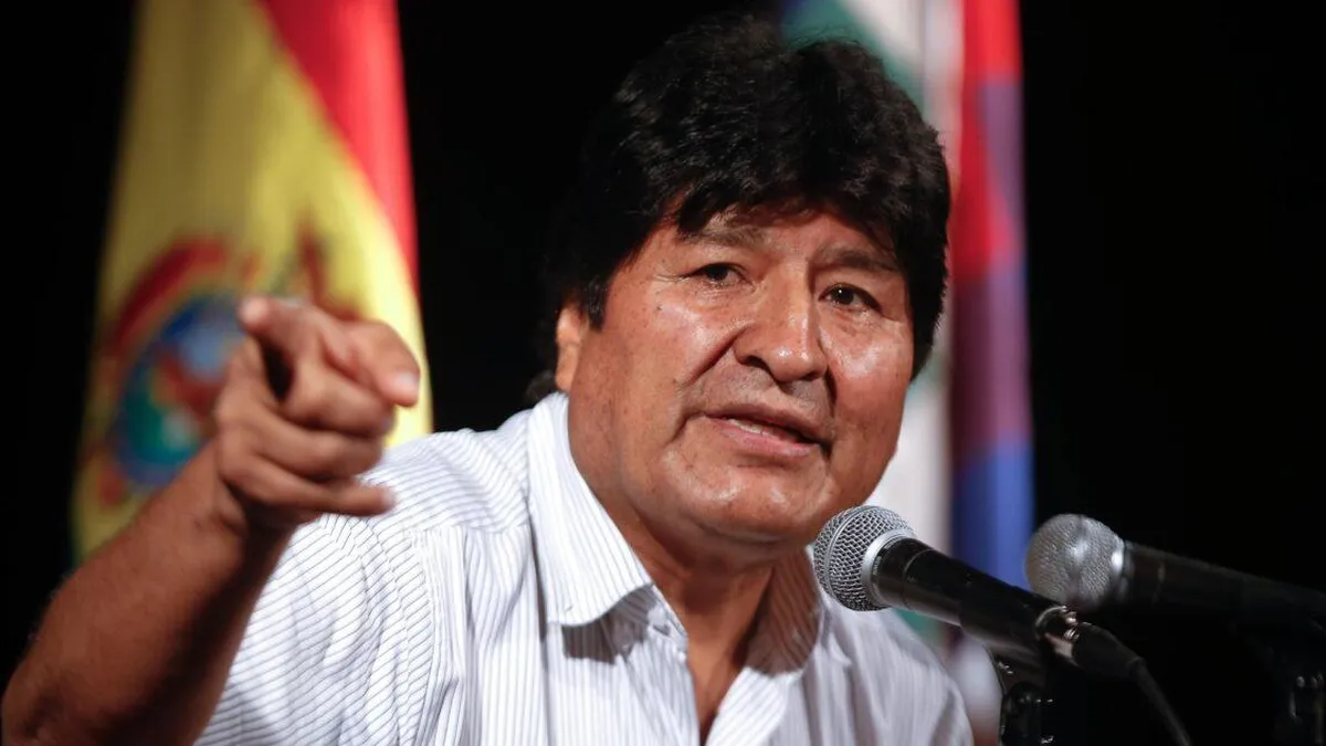 Evo Morales denuncia intento de asesinato y acusa al gobierno de Arce de ser el autor intelectual