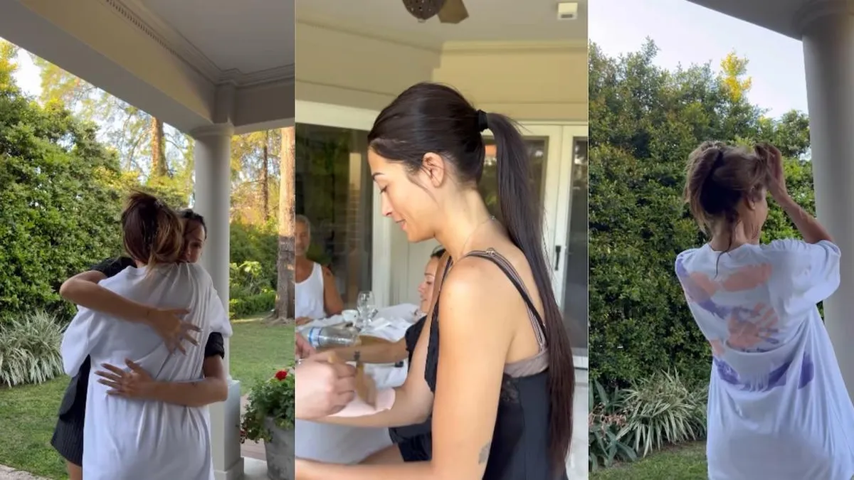 Cathy Fulop celebra el Día de la Madre con un emotivo regalo de sus hijas Oriana y Tiziana