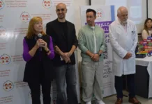 Abel Pintos y Luciano Pereyra apoyan al Hospital de Niños con gran compromiso solidario.