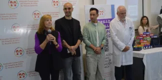 Abel Pintos y Luciano Pereyra apoyan al Hospital de Niños con gran compromiso solidario.