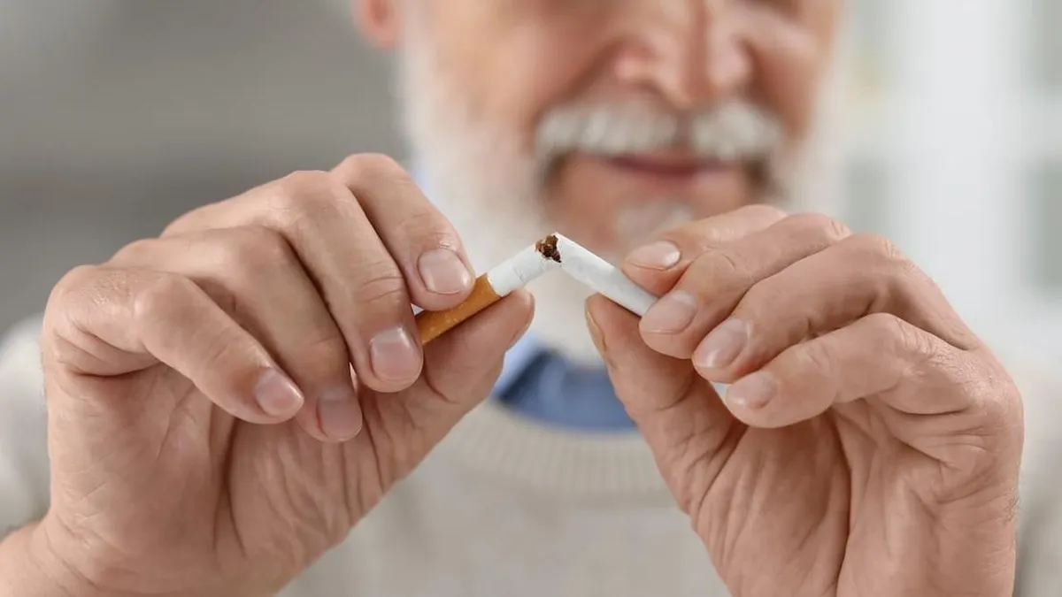 Las personas mayores pueden dejar de fumar