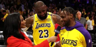 LeBron James emocionado tras jugar con su hijo Bronny: "Un momento inolvidable".