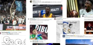 Los mejores memes de Champions: Dibu Martínez y Vinicius Jr brillan en la red.