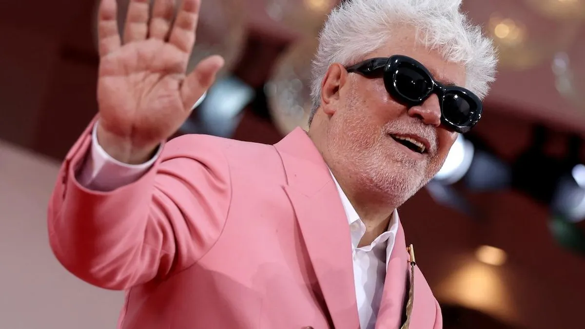 Pedro Almodóvar presenta "La habitación de al lado": lágrimas que sanan.