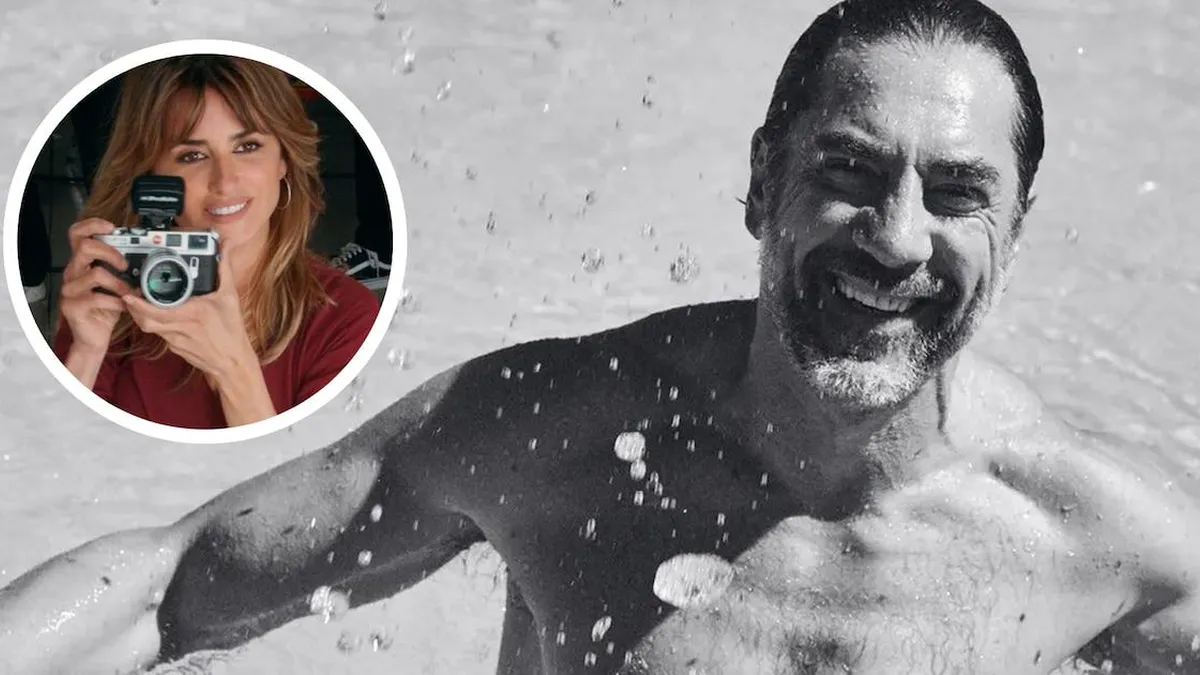 Javier Bardem a los 55: un retrato íntimo por Penélope Cruz que deslumbra.
