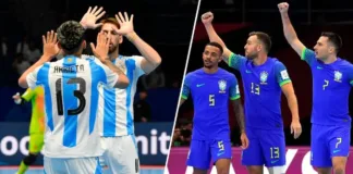 Argentina y Brasil se enfrentan en la final del Mundial de futsal. ¡No te lo pierdas!